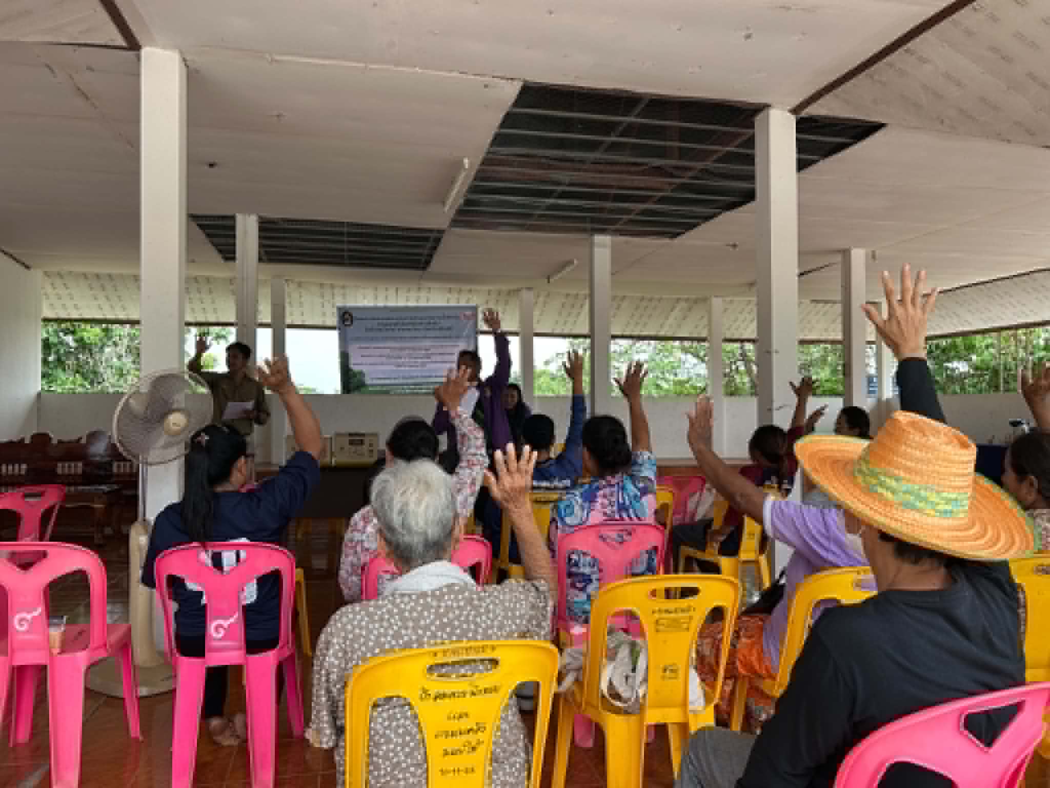 โครงการการตรวจสอบคุณภาพดินและการจัดการน้ำเพื่อการปลูกผักอินทรีย์อย่างยั่งยืน (กิจกรรมที่ 3: การถอดบทเรียนและขยายผลนวัตกรรมการจัดการดินและน้ำเพื่อการใช้ประโยชน์อย่างยั่งยืน)
