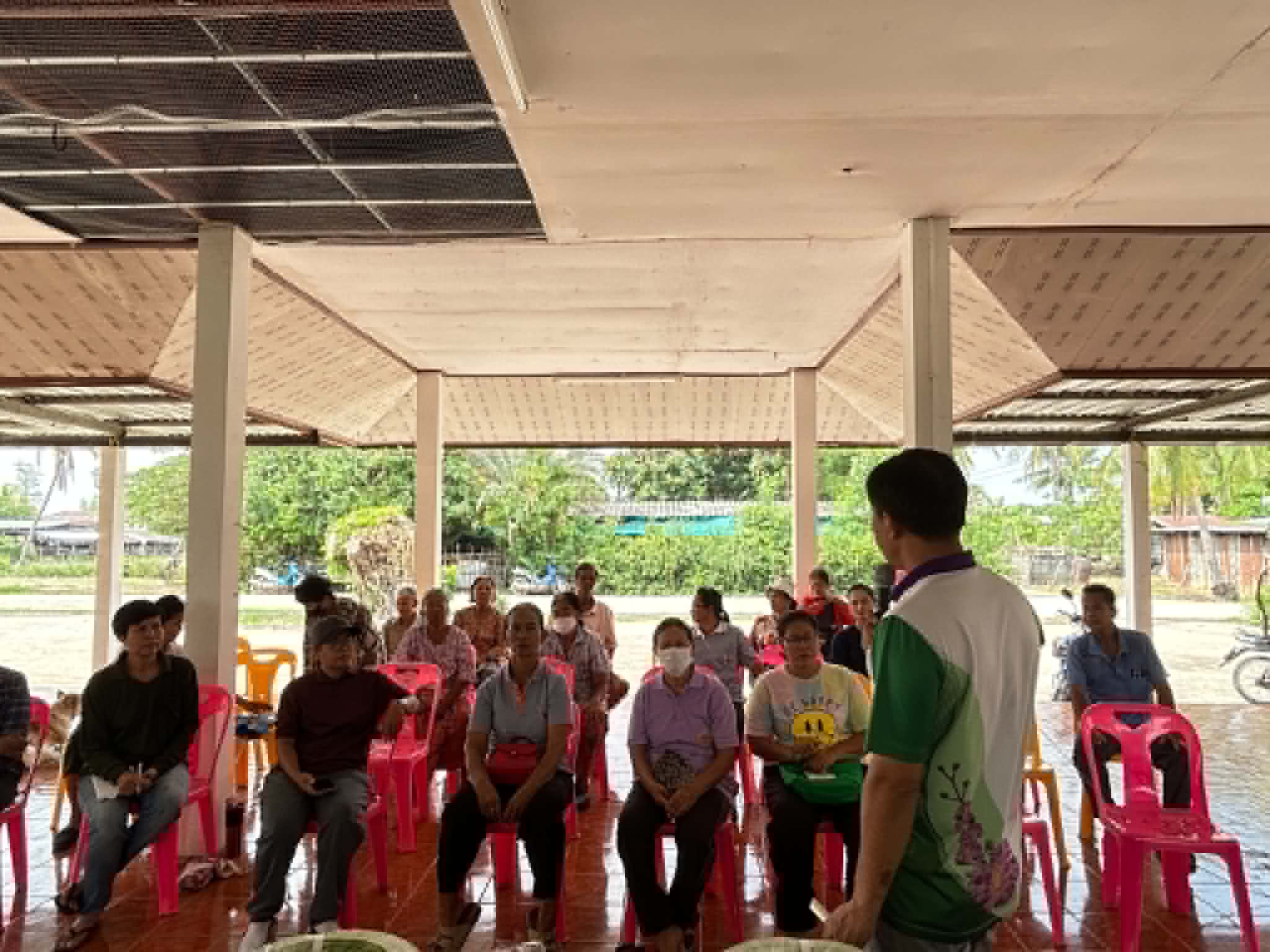 โครงการการตรวจสอบคุณภาพดินและการจัดการน้ำเพื่อการปลูกผักอินทรีย์อย่างยั่งยืน (กิจกรรมที่ 1: การตรวจสอบลักษณะกายภาพและคุณภาพของดินเพื่อพัฒนาปุ๋ยอย่างเหมาะสม)